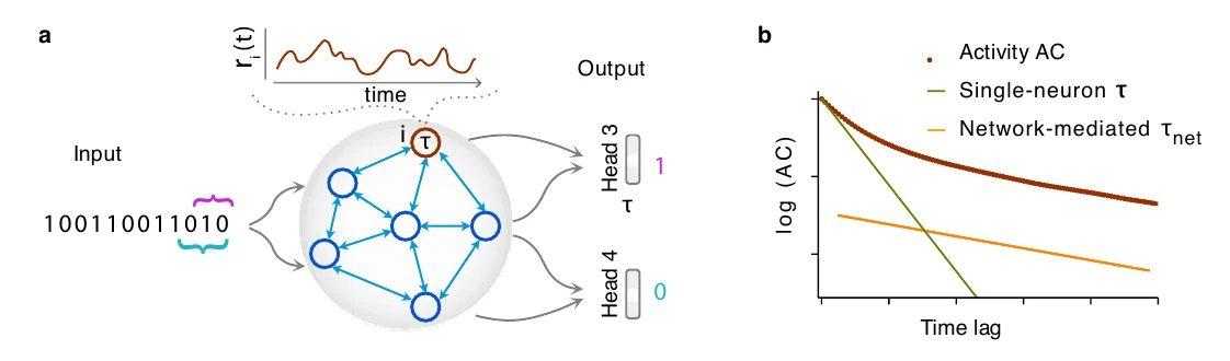 Emergent mechanisms for long timescales depend on training curriculum and affect performance in memory tasks