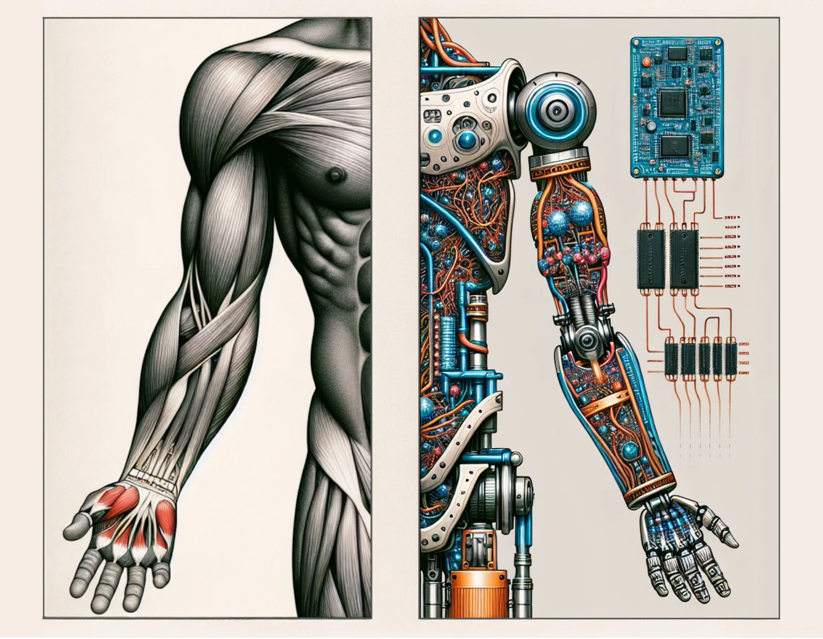 Learning with Muscles